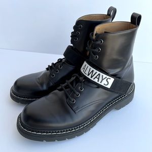 Valentino Combat Boots